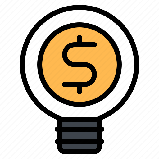 Business, idea, lightbulb, money icon - Download on Iconfinder