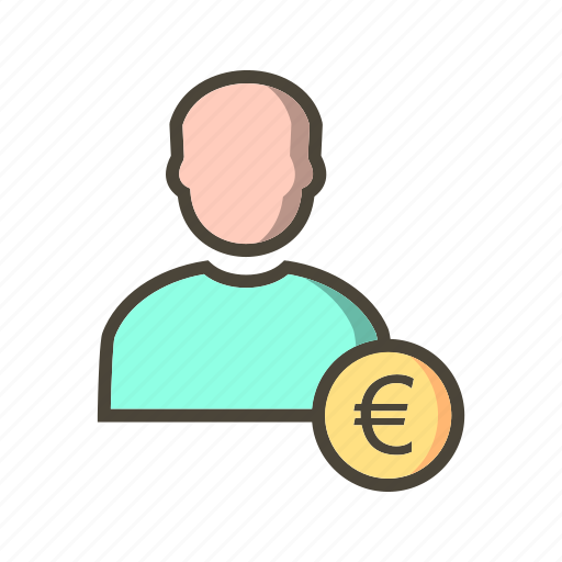 Avatar, euro, profile icon - Download on Iconfinder