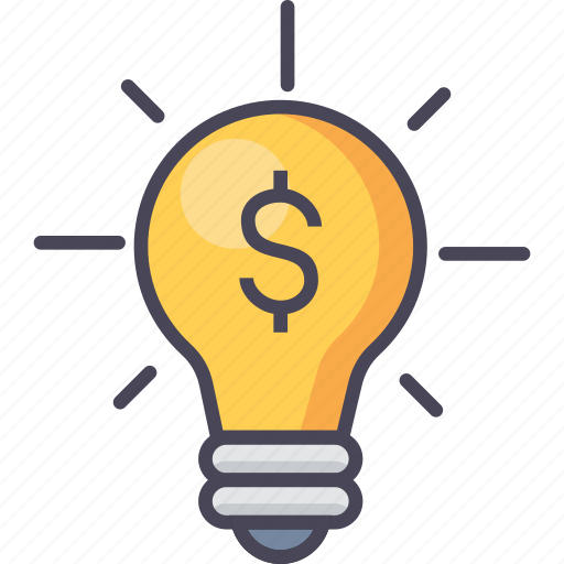 Idea, money, power, bulb, business, finance, light icon - Download on Iconfinder