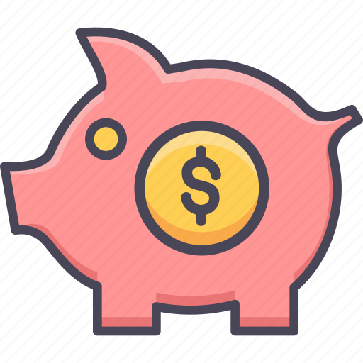 Piggy bank, saving, savings, coin, dollar, finance, piggy icon - Download on Iconfinder
