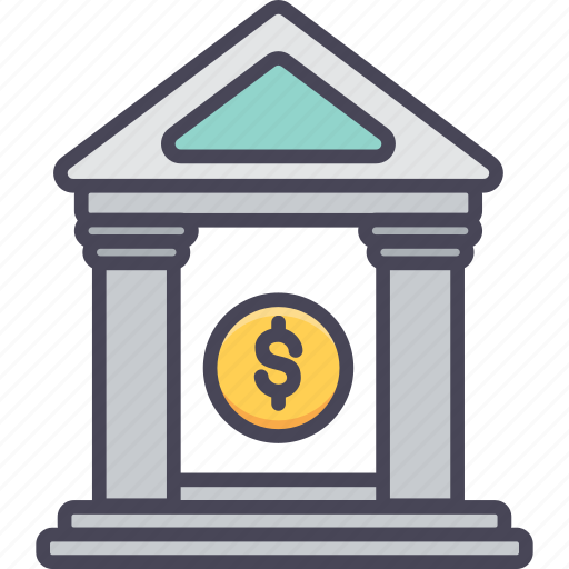 Bank, banking, services, finance, house, stock, treasury icon - Download on Iconfinder