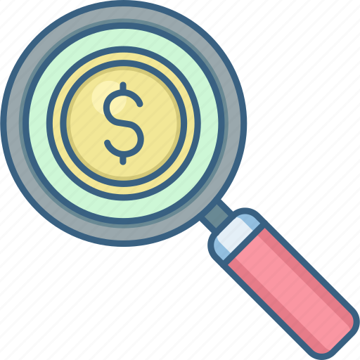 Money, search, business, dollar, magnifier icon - Download on Iconfinder