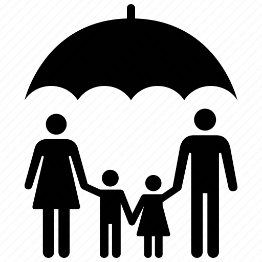 Coverage, family, insurance, life, protection, term, umbrella icon - Download on Iconfinder
