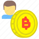 account, bitcoin, coin, crypto, digital, market