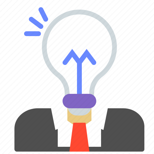 Bulb, business, grow, human, idea, intelligence icon - Download on Iconfinder