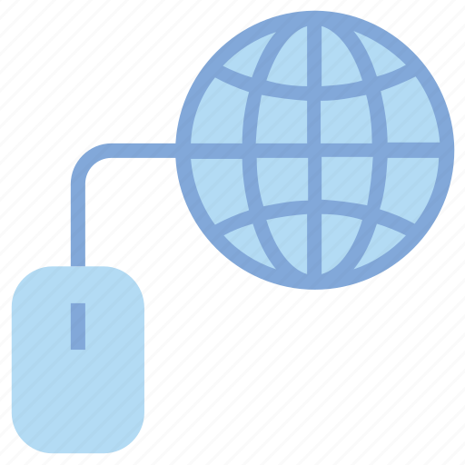 Business, business & finance, globe, internet, mouse, worldwide icon - Download on Iconfinder