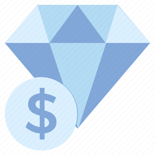 Business, business & finance, diamond, dollar, jewel, money icon - Download on Iconfinder