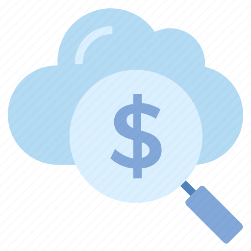 Business, business & finance, cloud, dollar, magnifier, search money icon - Download on Iconfinder