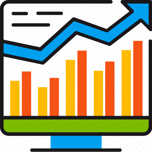 Analysis, analytics, chart, diagram, graph, growth, statistics icon - Download on Iconfinder