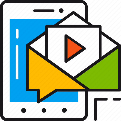 Message, video, chat, email, mail, tablet, communication icon - Download on Iconfinder
