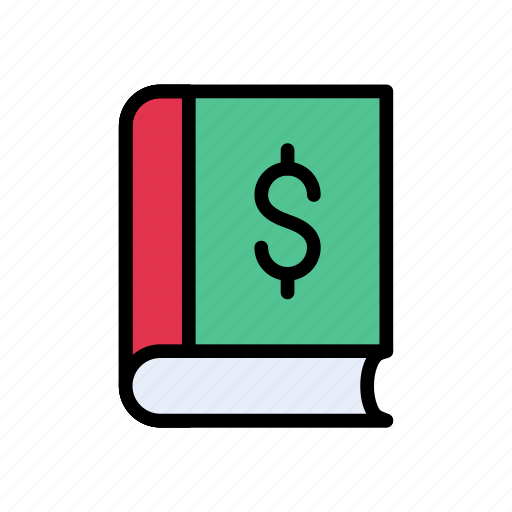 Book, business, dollar, finance, records icon - Download on Iconfinder