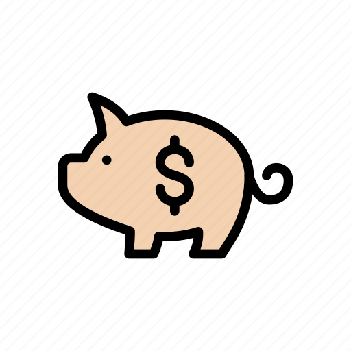 Bank, currency, dollar, piggy, saving icon - Download on Iconfinder