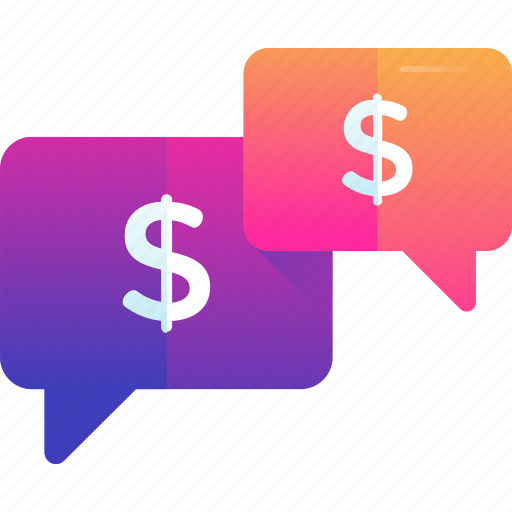 Business, caht bubble, discusstion, money, talk icon - Download on Iconfinder