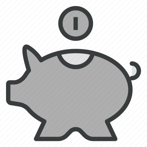 Bank, business, finance, piggy bank, savings icon - Download on Iconfinder