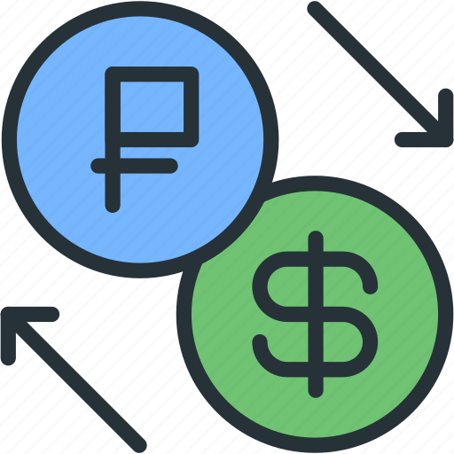 Business, dollar, exchange, finance, ruble icon - Download on Iconfinder