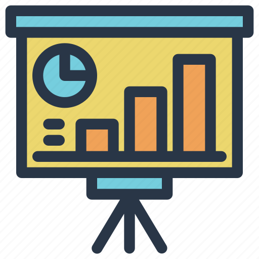 Analytics, board, business, chart, finance, presentation icon - Download on Iconfinder