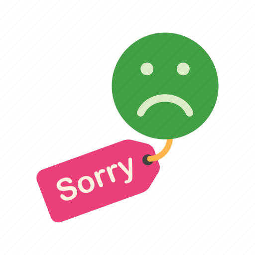 Apology, customer, hanging, letter, notice, sorry icon - Download on Iconfinder