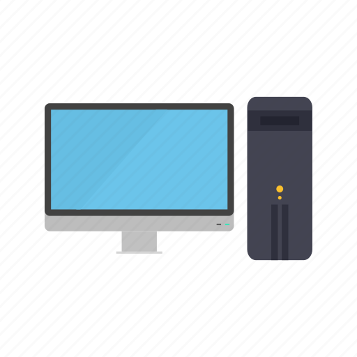 Communication, computer, desktop, digital, monitor, screen, technology icon - Download on Iconfinder