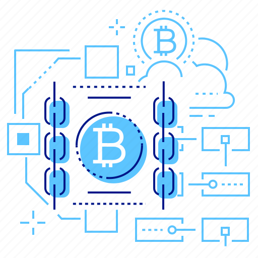 Bitcoin, blockchain, finance, cryptocurrency icon - Download on Iconfinder