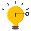 idea, key, light bulb, strategy
