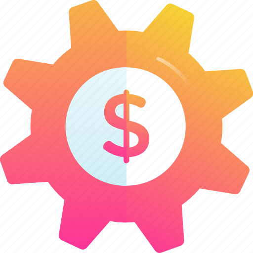 Dollar, gear, money icon - Download on Iconfinder