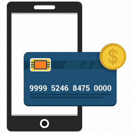 Atm, card, coin, credit, debit, mobile, phone icon - Download on Iconfinder