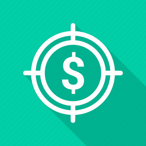 Aim, dollar, purpose, target, targeting icon - Download on Iconfinder