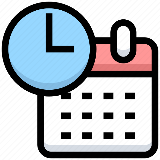 Business, calendar, clock, financial, planning, schedule icon - Download on Iconfinder