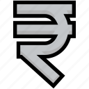 business, currency, financial, money, rupee, sign
