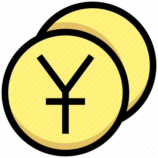 Business, cash, coins, currency, financial, money, yuan icon - Download on Iconfinder