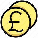 business, cash, coins, currency, financial, money, pound