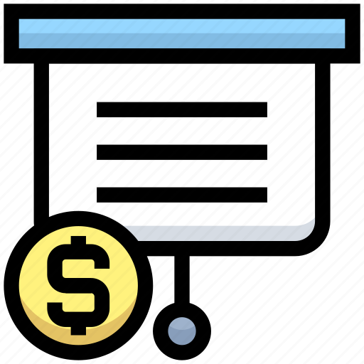 Business, dollar, financial, lecture, money, presentation icon - Download on Iconfinder