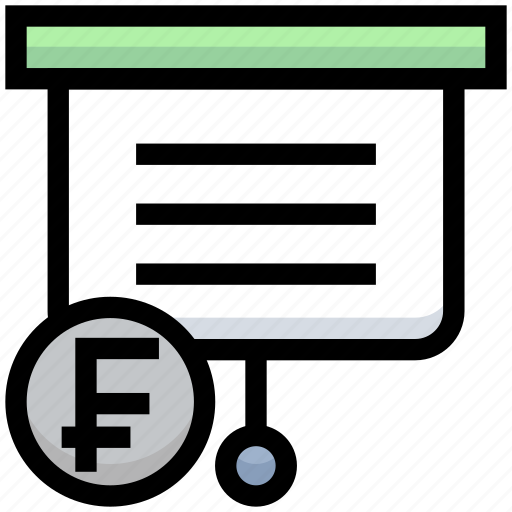Business, financial, franc, lecture, money, presentation icon - Download on Iconfinder