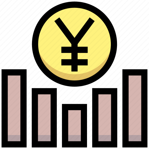 Business, earning, financial, graph, money, yen icon - Download on Iconfinder