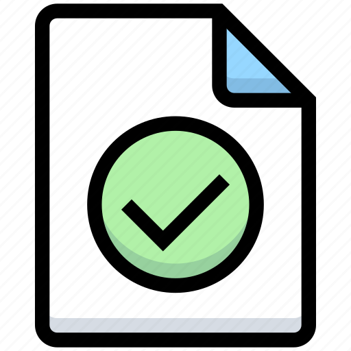 Approved, business, document, financial, success icon - Download on Iconfinder