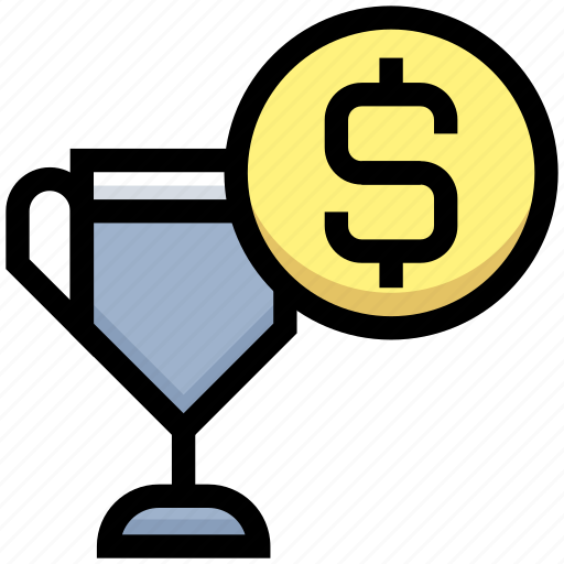 Business, coin, currency, dollar, financial, money, trophy icon - Download on Iconfinder
