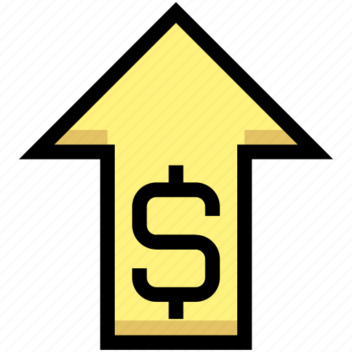 Arrow, business, financial, money, send, up icon - Download on Iconfinder
