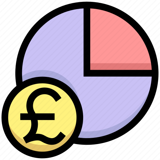 Analytics, business, financial, graph, pie chart, pound, statistics icon - Download on Iconfinder