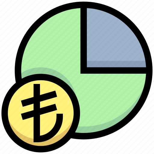 Analytics, business, financial, graph, lira, pie chart, statistics icon - Download on Iconfinder