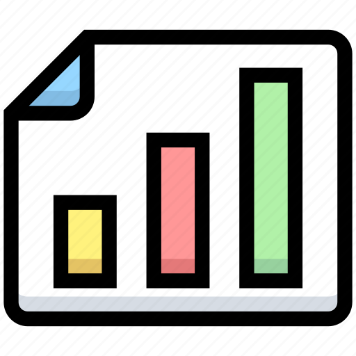 Analytics, business, document, file, financial, graph icon - Download on Iconfinder