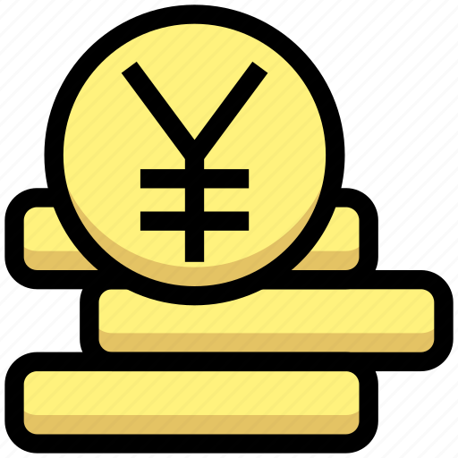 Business, coins, currency, financial, money, payment, yen icon - Download on Iconfinder