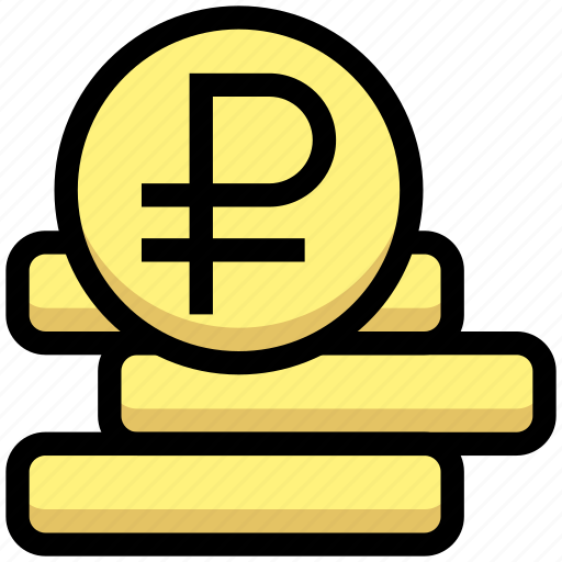 Business, coins, currency, financial, money, payment, ruble icon - Download on Iconfinder