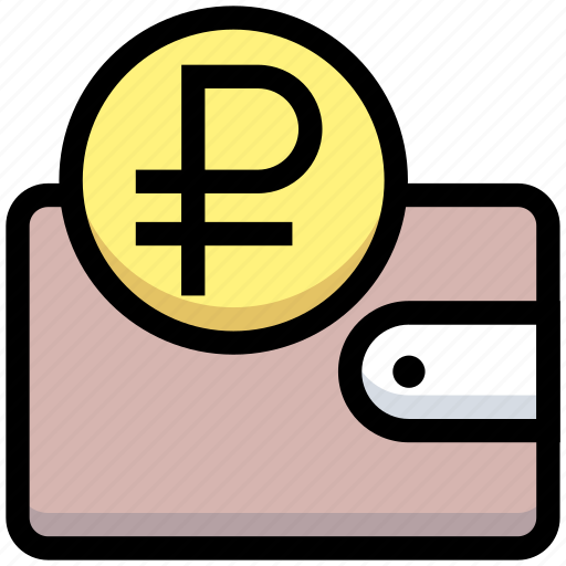 Business, cash, financial, money, purse, ruble, wallet icon - Download on Iconfinder