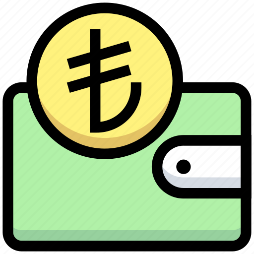 Business, cash, financial, lira, money, purse, wallet icon - Download on Iconfinder