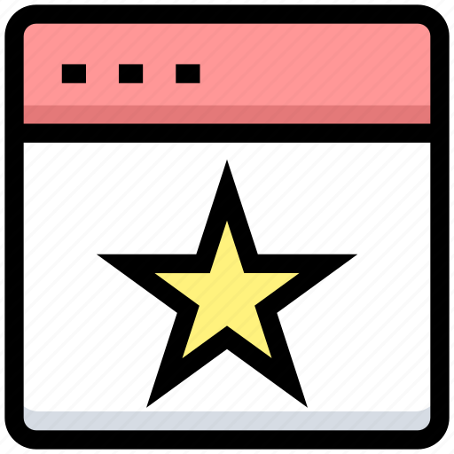 Bookmark, browser, business, favorite, financial, star, website icon - Download on Iconfinder