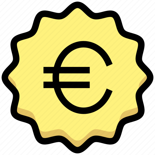 Business, euro, financial, guarantee, label, money, price icon - Download on Iconfinder