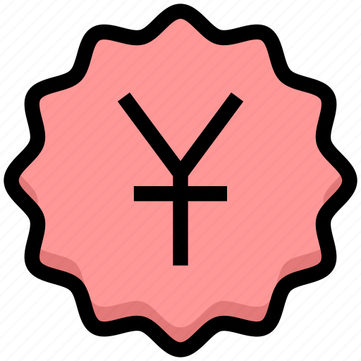 Business, financial, guarantee, label, money, price, yuan icon - Download on Iconfinder