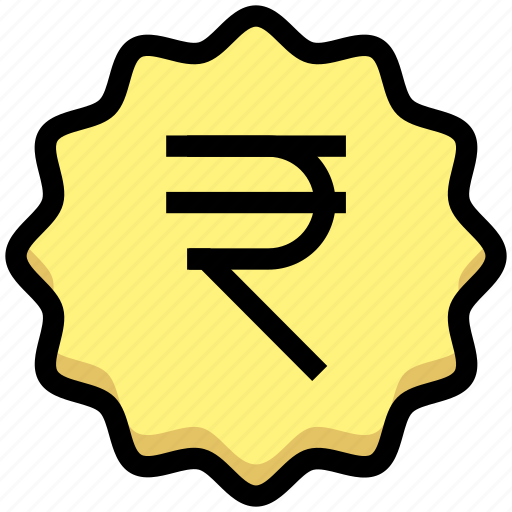 Business, financial, guarantee, label, money, price, rupee icon - Download on Iconfinder