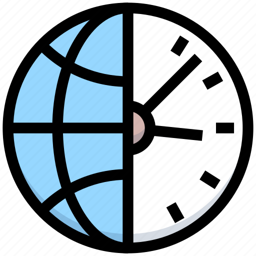 Business, clock, financial, international, schedule, time management, world icon - Download on Iconfinder