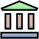 bank, building, business, courthouse, financial, government